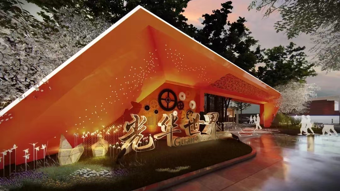 闵行这个路口启动景观升级,预计6月底竣工