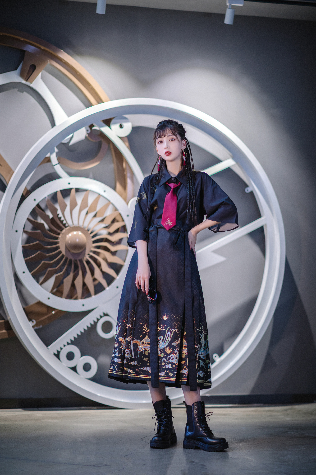 汉服也能与时装"混搭"?那些常见的汉服混搭造型,时尚又日常