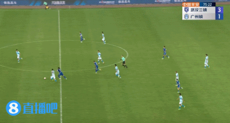 谢鹏飞戴维森进球时刻_中超武汉三镇对阵广州城比赛结果_中超-宋文杰传射吉列尔梅双响 广州城4-1河北