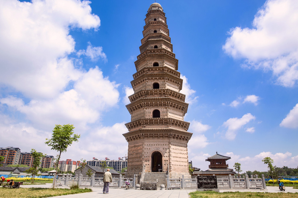 《游走中国,图说滑州》滑县的国宝古建- 明福寺塔