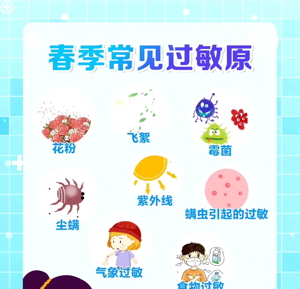 春季防止过敏小知识