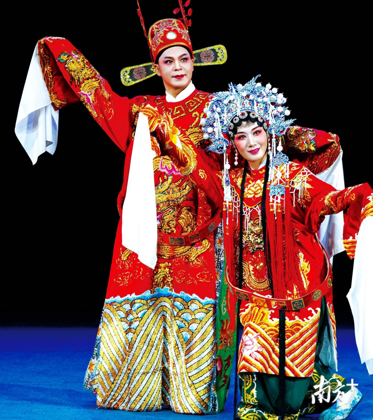 传统潮剧《金花女》代表广东参演江苏昆山2020年百戏盛典