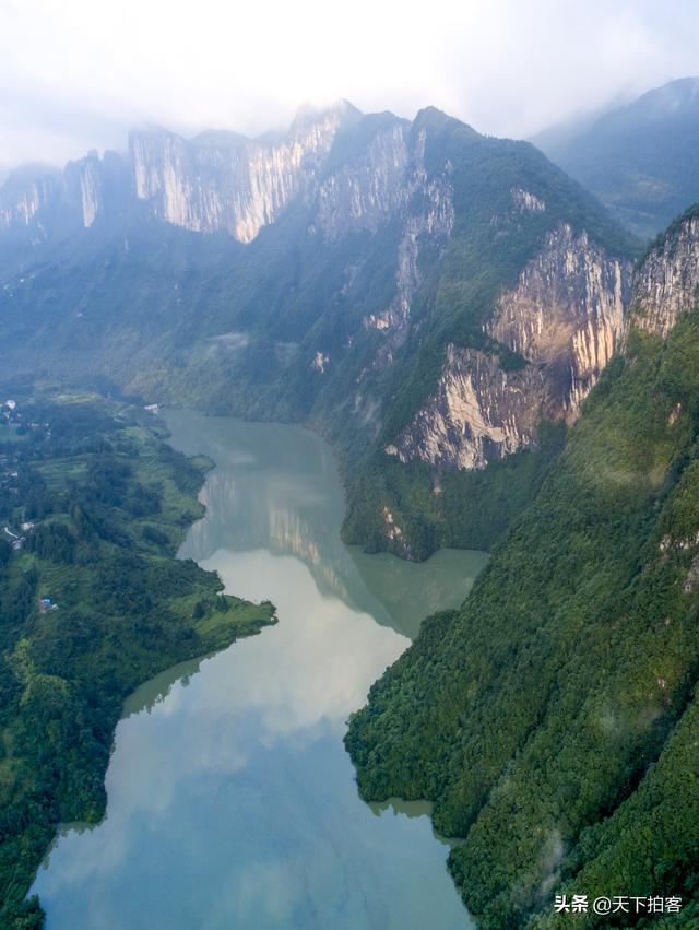 恩施大峡谷,山水画廊.