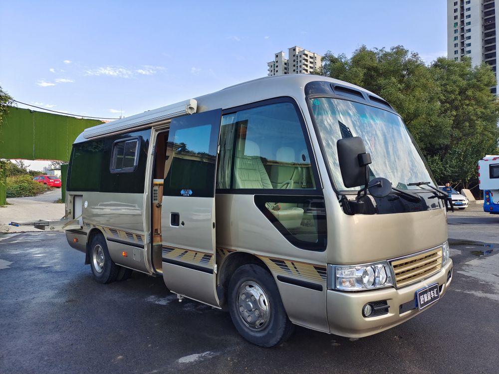 二手江铃考斯特b型房车,蓝牌c本即可驾驶,核载6人,2018年10月