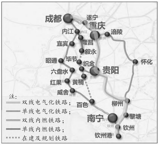 西部陆海新通道云南段图片