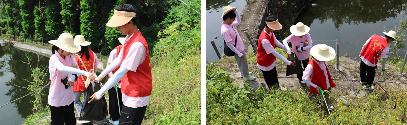 「三下乡」长师学子开展"河小青"系列志愿服务活动(二)