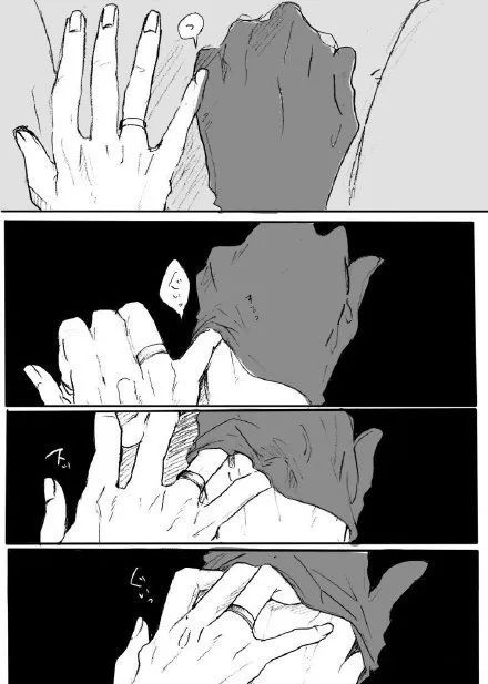 「绘画素材」新手快来看!十指紧扣的手部姿势怎么画?