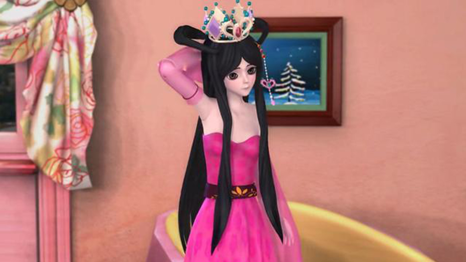 精灵梦叶罗丽:原来王默真的是"绿茶",竟给罗丽穿这种衣服