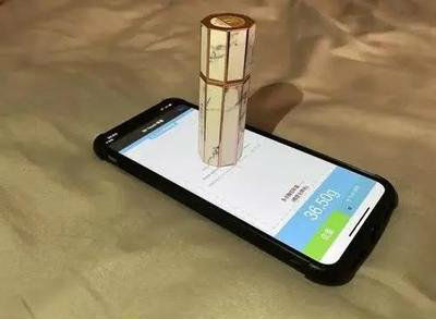 原来iphone可以称重