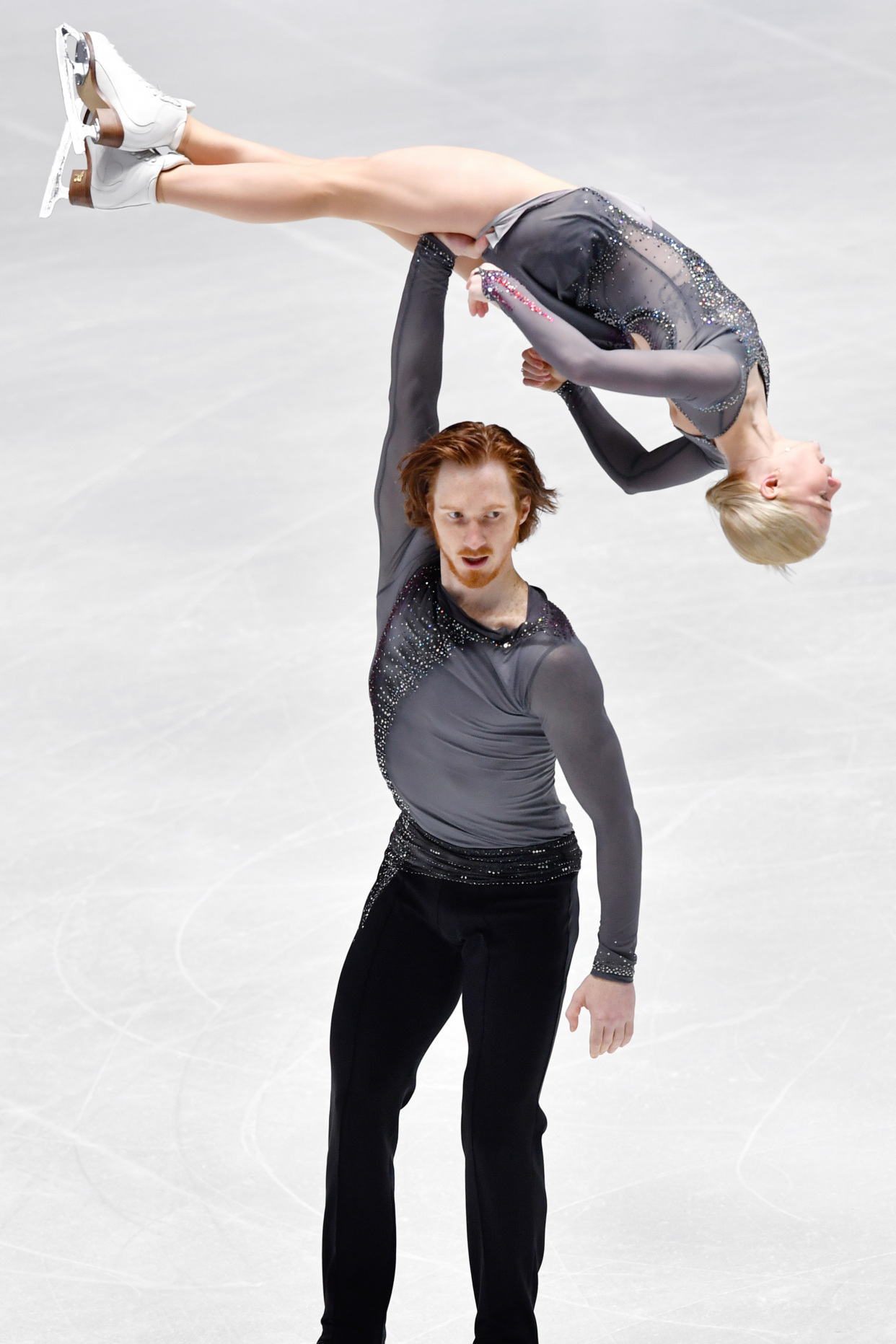 花样滑冰——大奖赛日本站:双人自由滑赛况