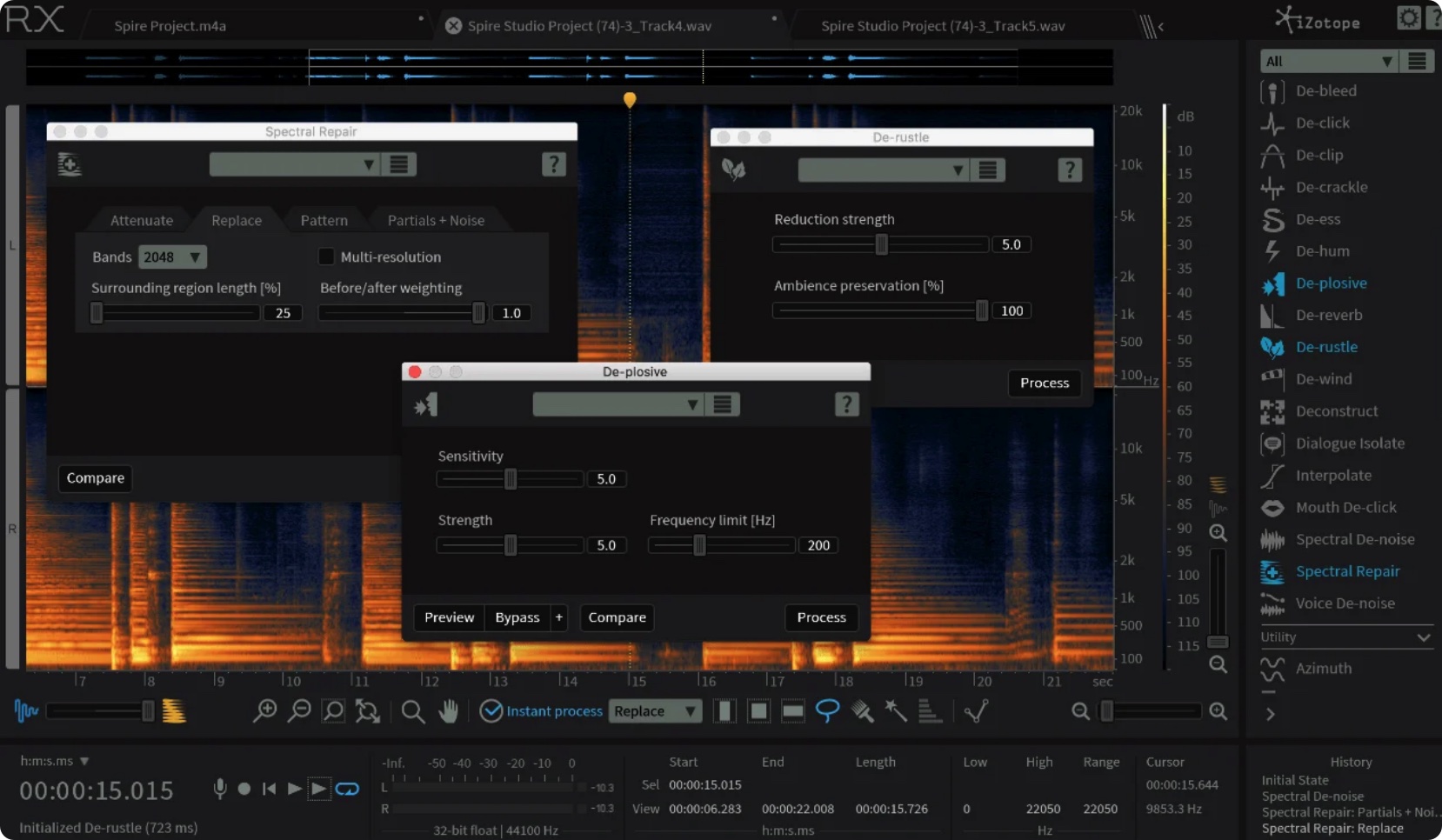 mac平台专用:izotope rx 7 advanced音频修复和增强软件 兼容版