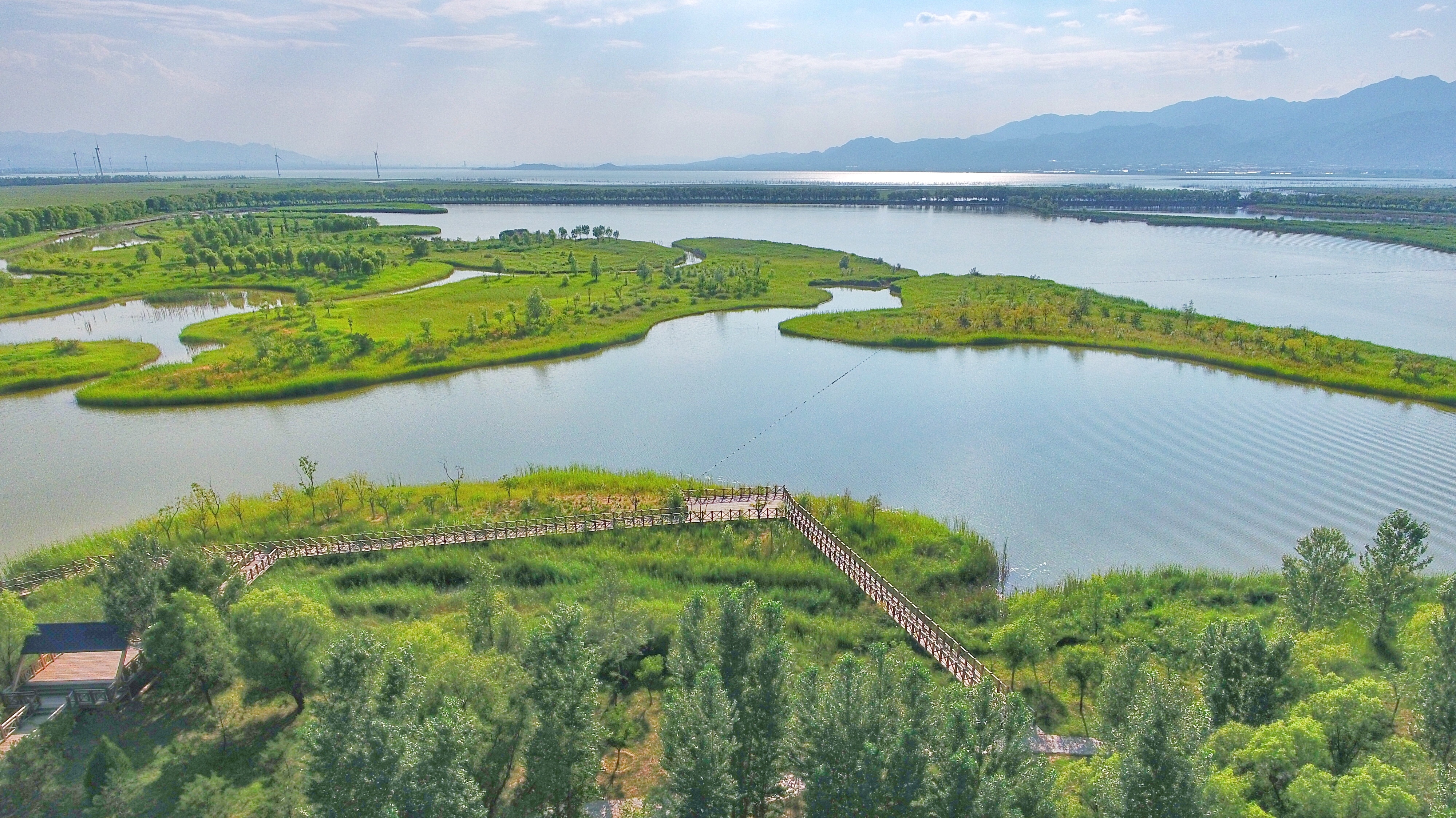 乌兰布统野鸭湖景区图片