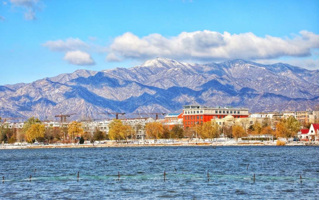 海陀戴雪图片