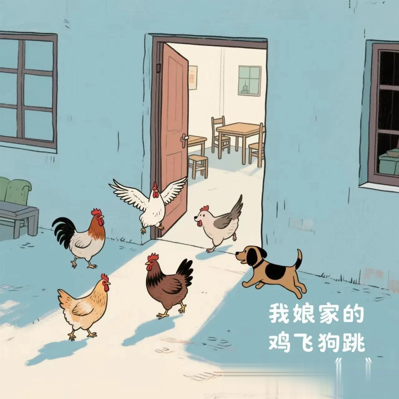 我娘家的鸡飞狗跳