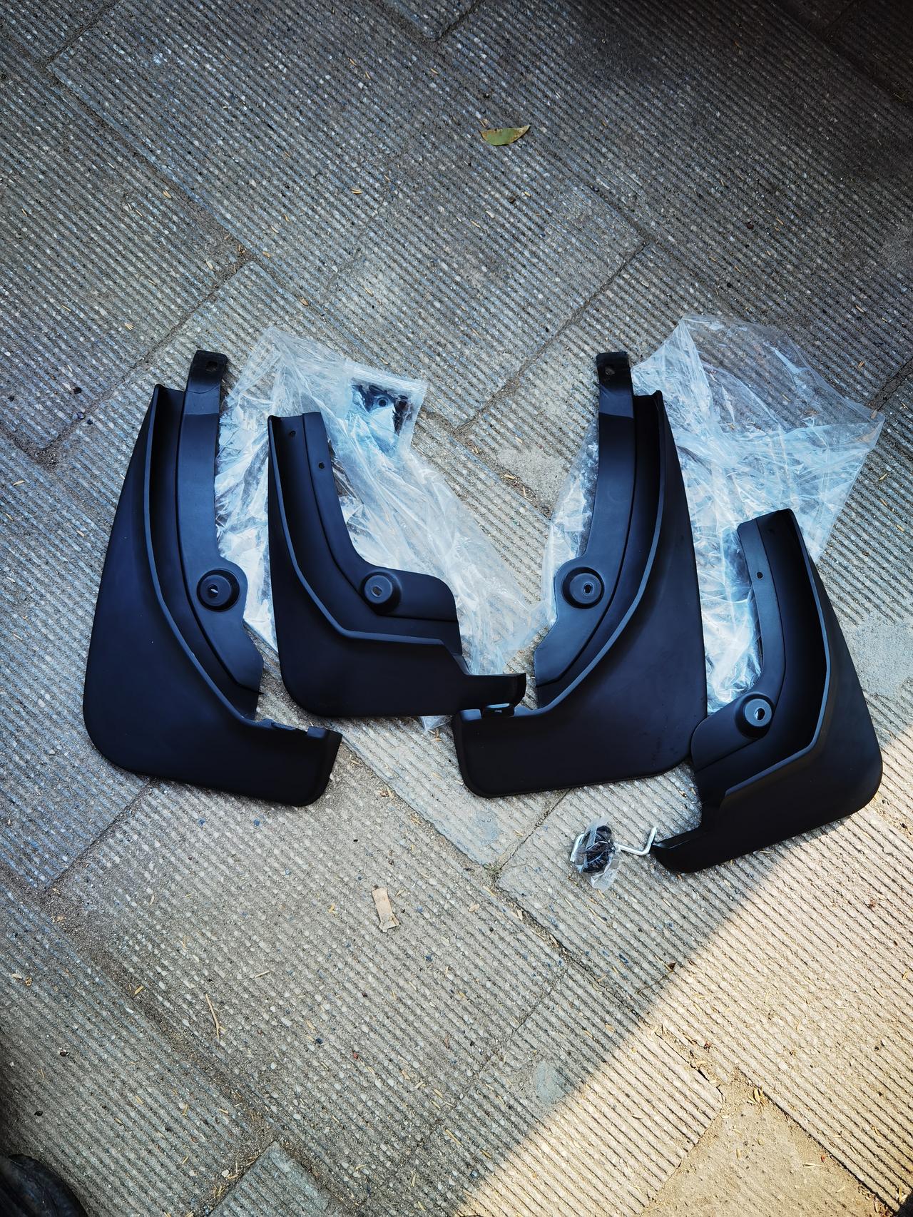 自己动手加装一套挡泥板