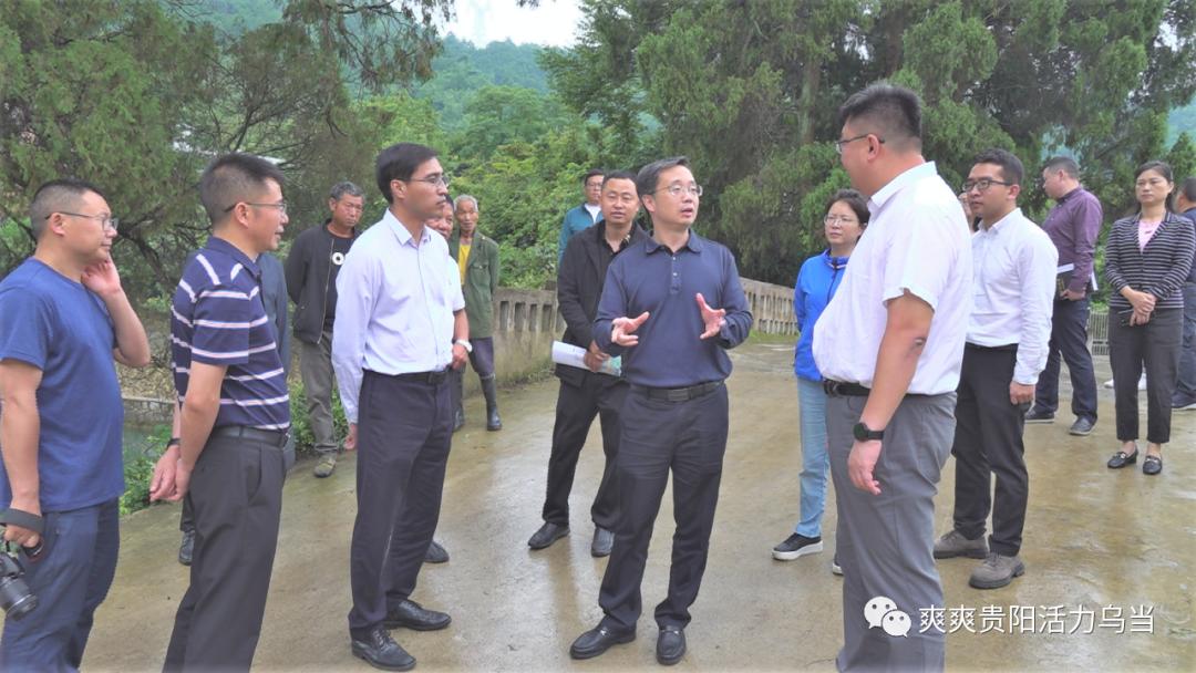 【关注】田胜松到乌当区开展巡河调研