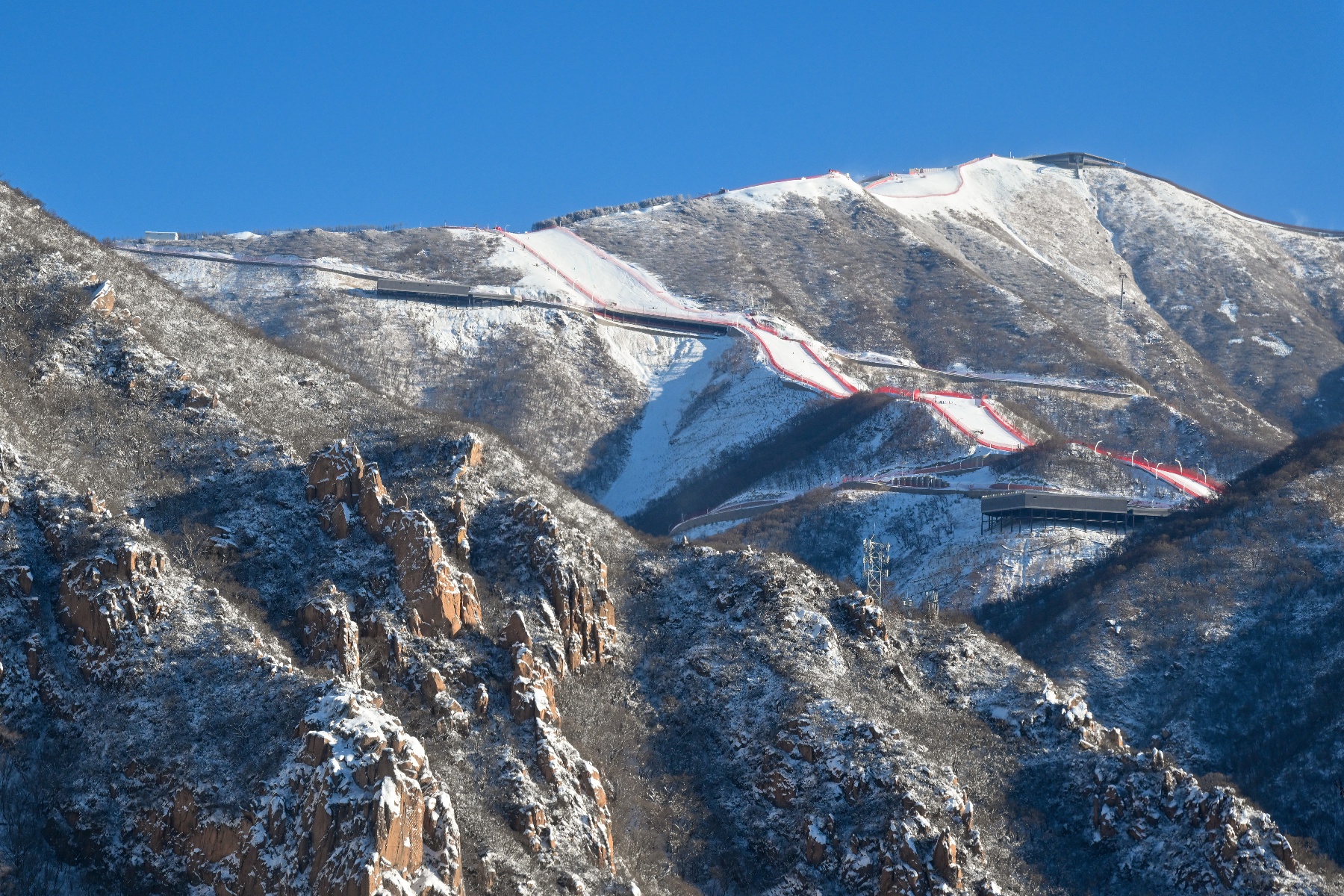 北京冬奥雪景图片图片