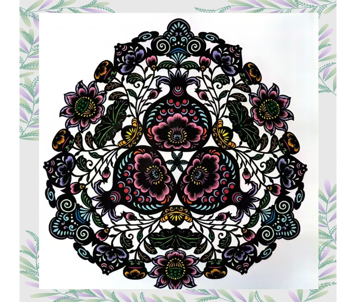 惊艳全场的剪纸艺术,民族团结主题作品大赏!