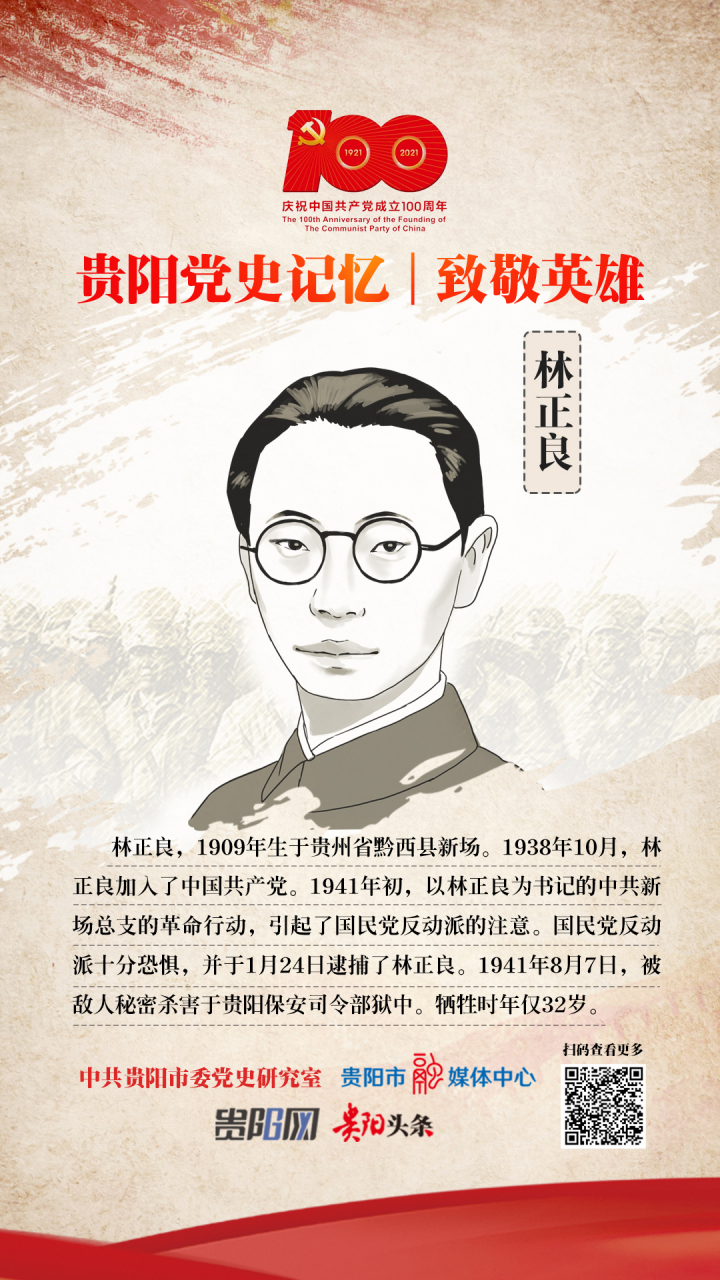 林正良:革命火种的传播者】#贵阳喜迎建党百年