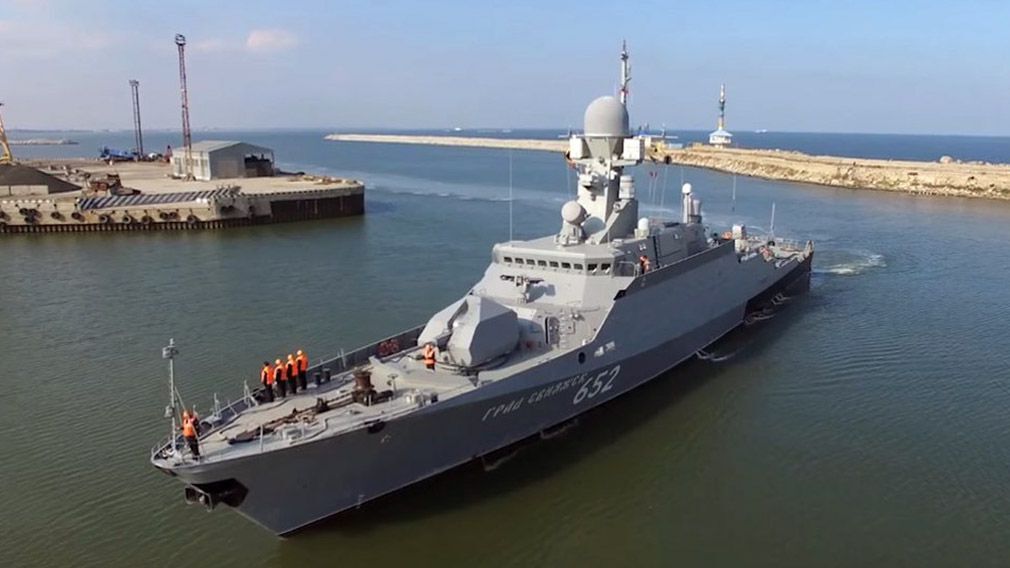 在黑海和里海上的猛兽——俄罗斯21631型导弹护卫舰护卫舰