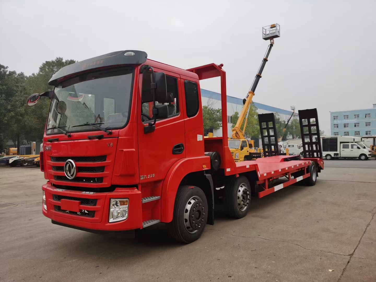 湖北程力平板运输车产品分类结构和配置