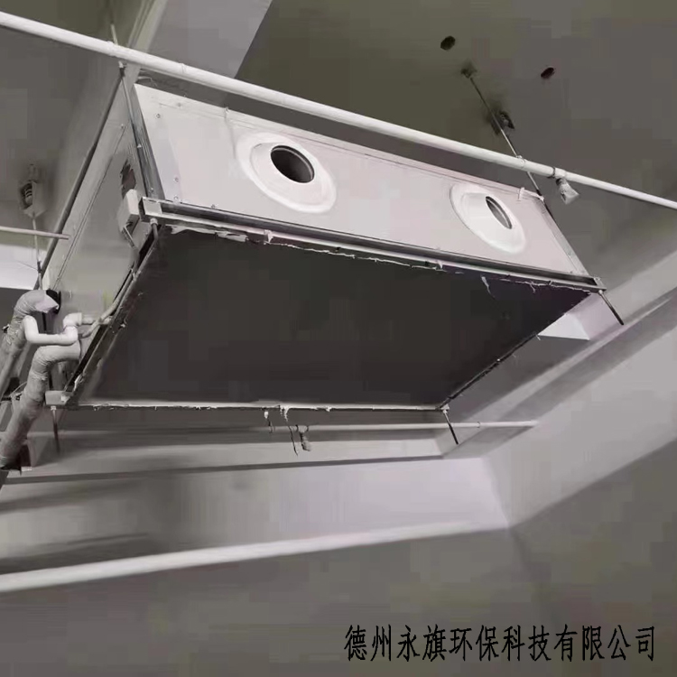 甘肃天水远程射流吊顶式空调机组工作原理及注意事项-山东永旗环保
