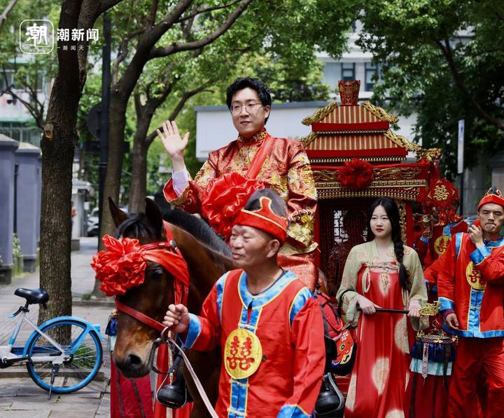 古代新郎官骑马图片图片