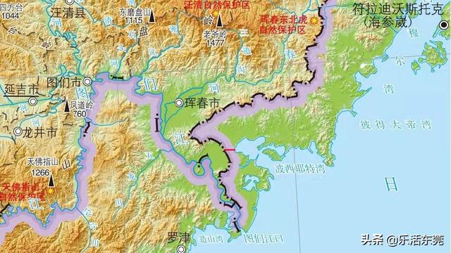 东北图们江出海口,永远的痛