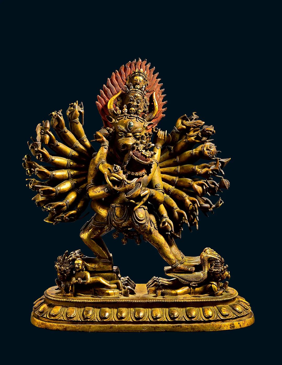 公主寺壁画:十大明王,最是金刚不坏身