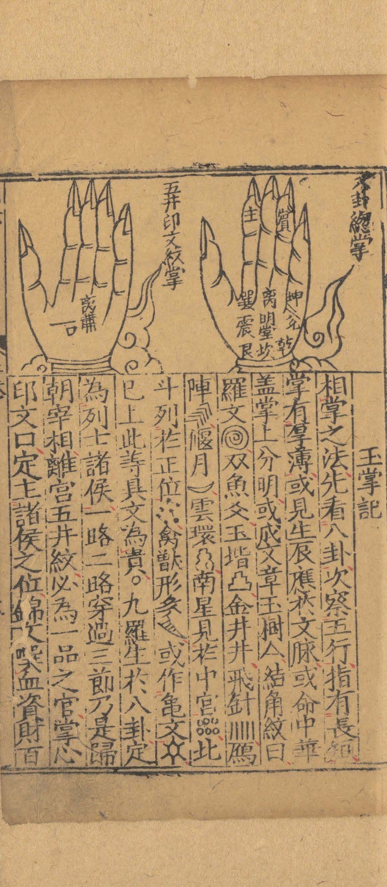 相术古籍《合编麻衣神相》