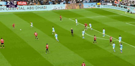 曼城3比0完胜曼联 曼城瓜帅收获曼市德比第十胜 哈兰德福登多库_曼市德比蓝月亮笑到最后 数据支持打出大比分