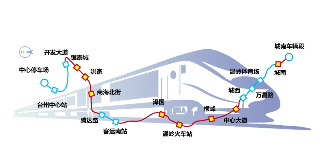 温岭轻轨图片