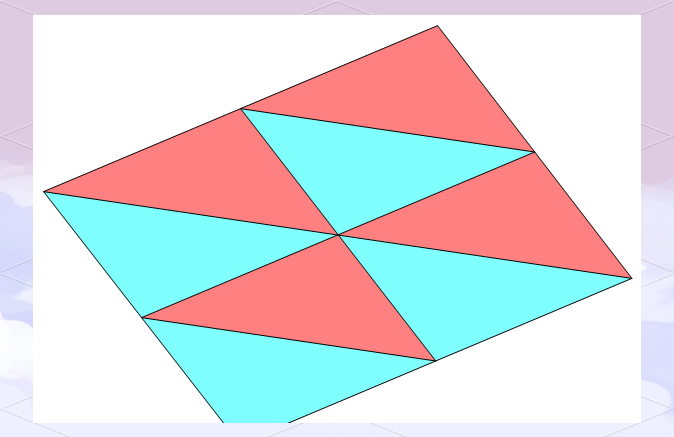 三角形密铺的多种方式