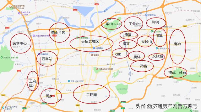 地产风向标|2021年济南西部新盘在售区域最新房价汇总