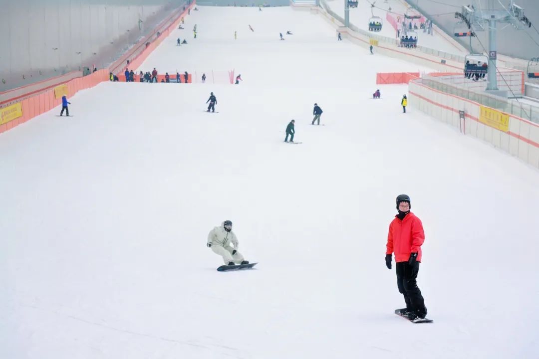 黄陂滑雪场图片