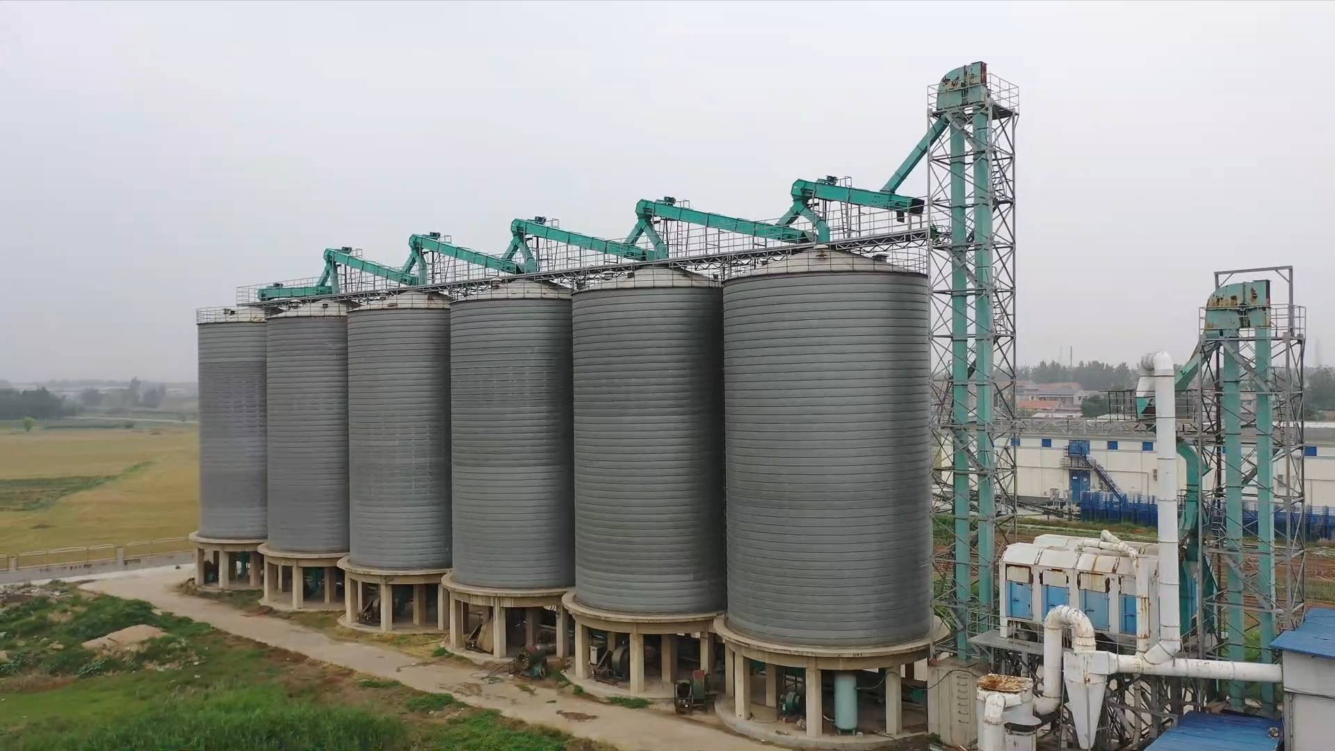 山东巨野:智慧粮仓保障粮食收储安全