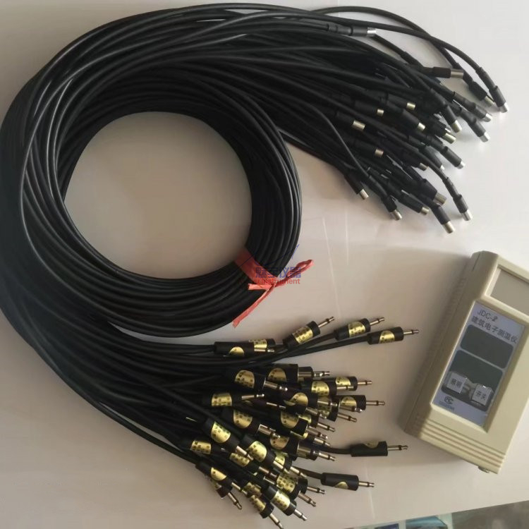 混凝土测温线 管内封装温度传感器 施工中可任意布点