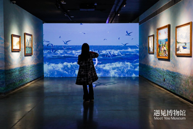 "遇见莫奈:沉浸式光影艺术展"来袭,千平沉浸空间漫步百年画境