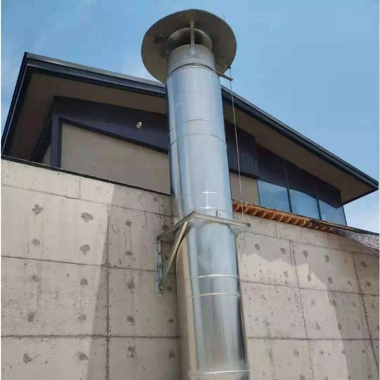 316不锈钢材质塔架式烟囱