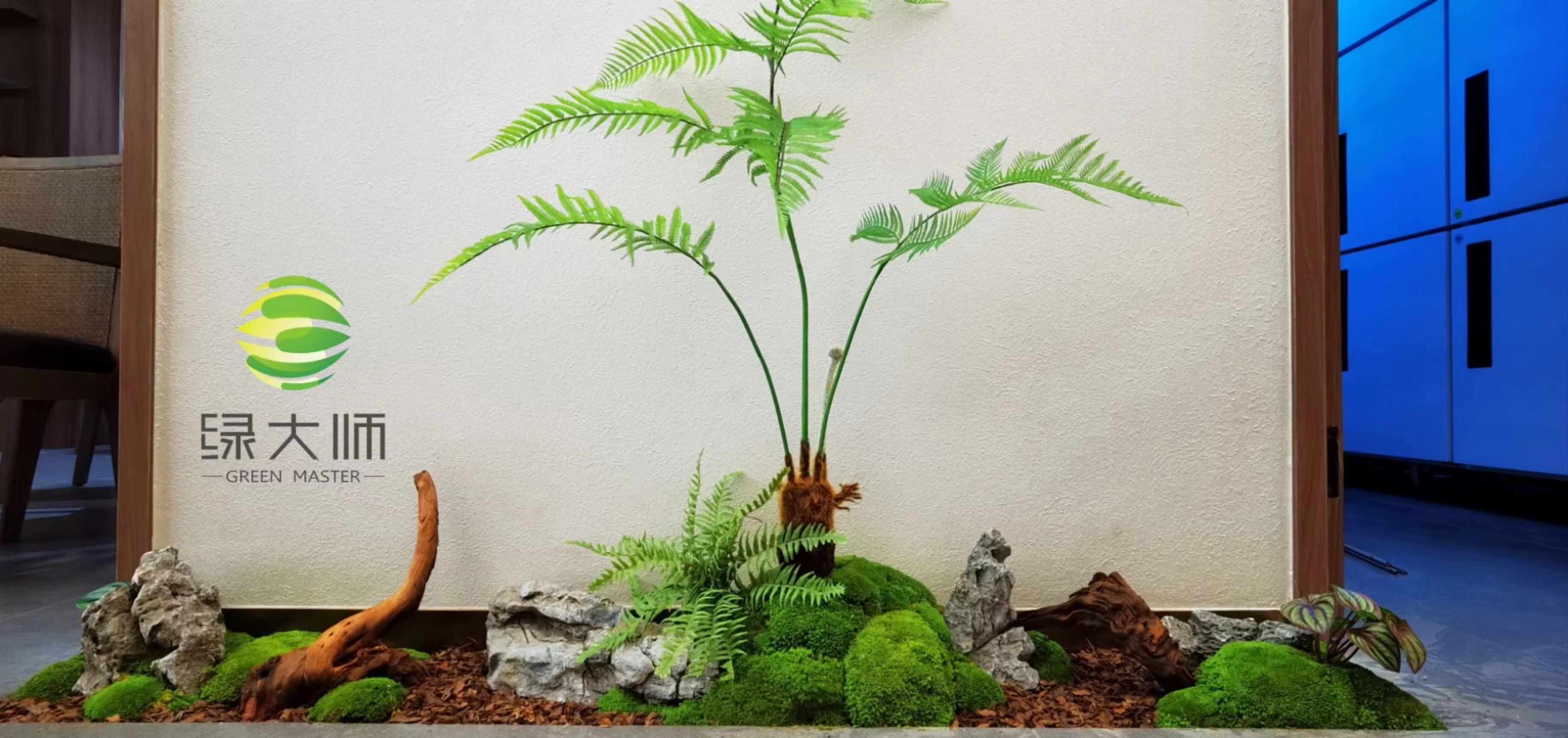 商铺店面软装绿植造景设计案例分享