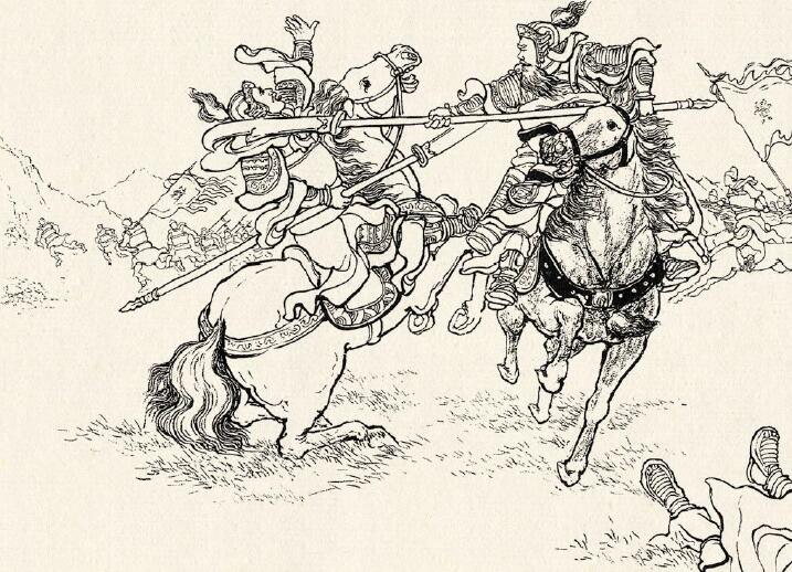 看连环画《定军山》,老黄忠的英雄气慨,跃然纸上