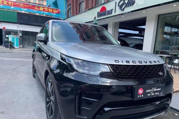 路虎发现5 改色膜贴半身银交车