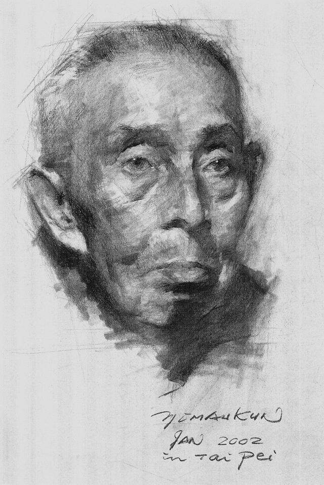 艺推|冉茂芹素描头像高清作品