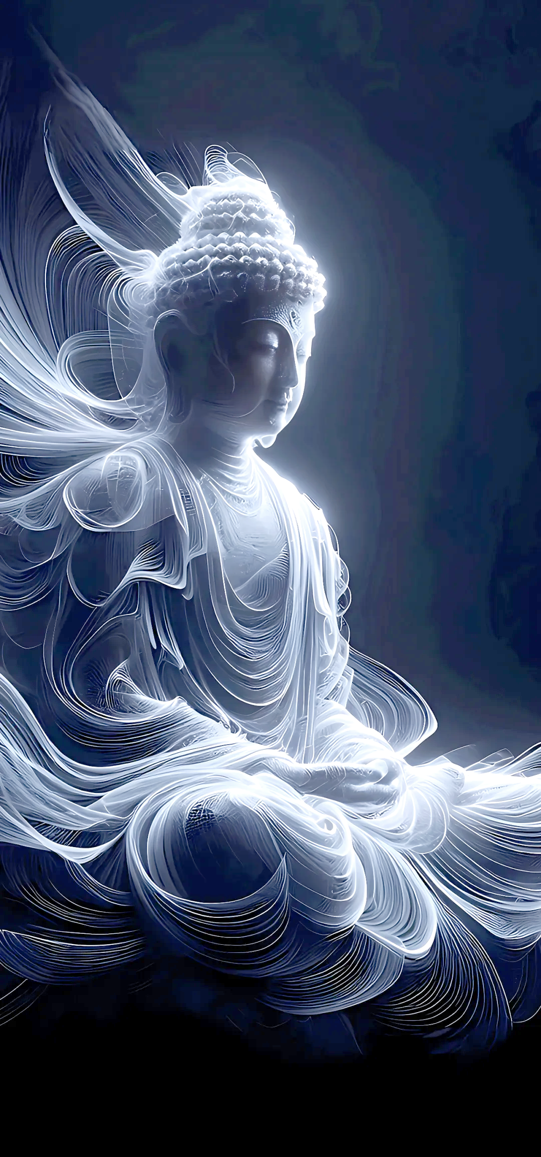 高清佛系壁纸,慈悲佛陀形象,传递爱与喜悦