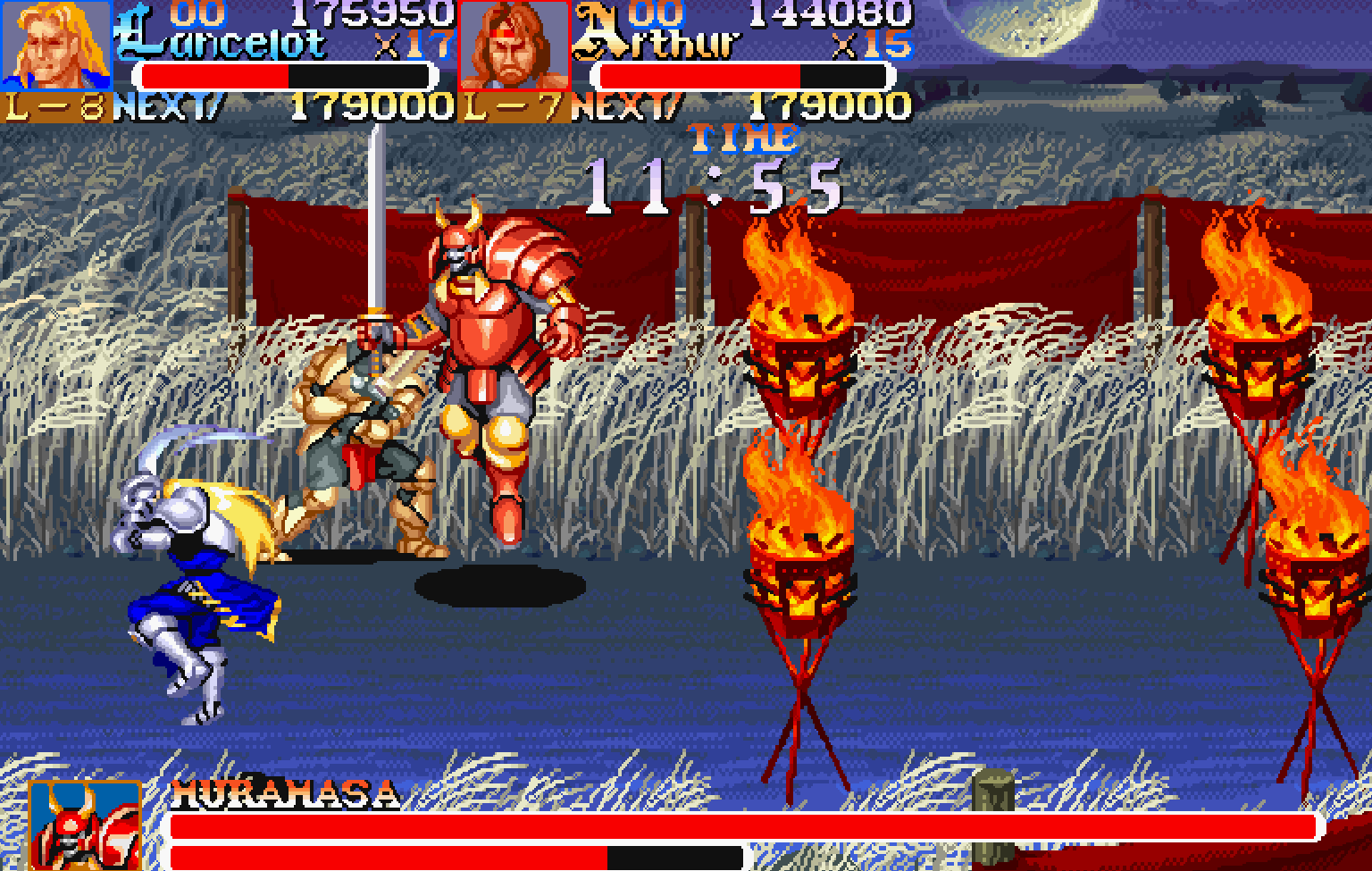 街机《圆桌骑士》:亚瑟王和他的骑士们寻找圣杯的故事