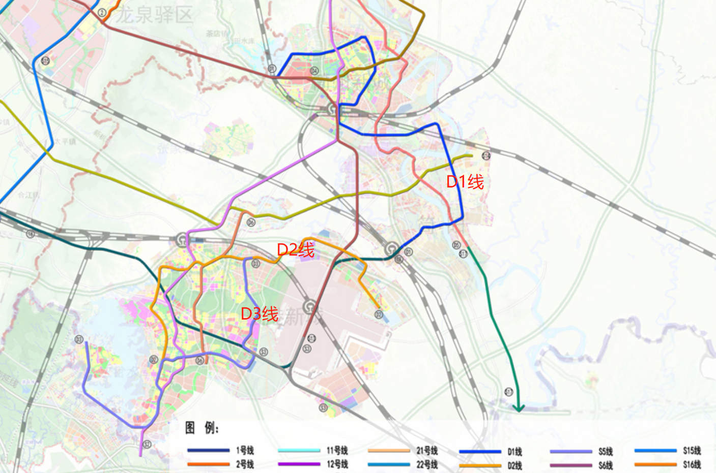 简阳市范围内地铁轨道