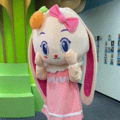 火花思维原创ip"三角兔"表情包来袭,超萌超可爱!