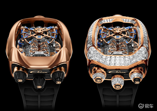捷克豹×布加迪 推出陀飞轮系列腕表