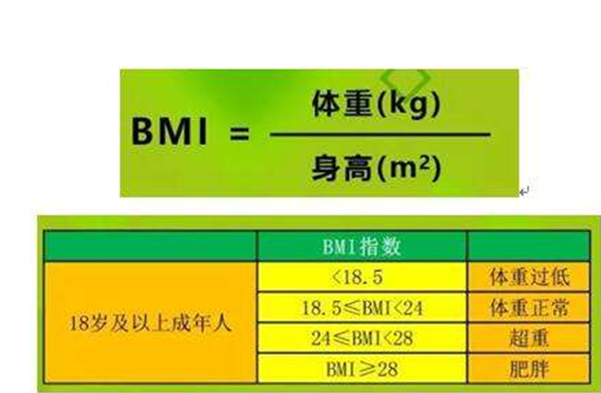 教你测试自己体重是否标准?其实这要看bmi值,别再说自己胖了