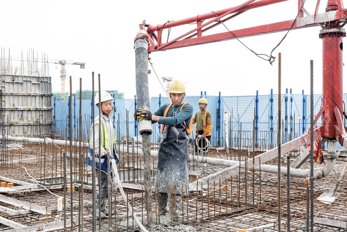 2023年10月9日,湖北省武汉市东湖高新区高新五路的豹澥还建房二期项目